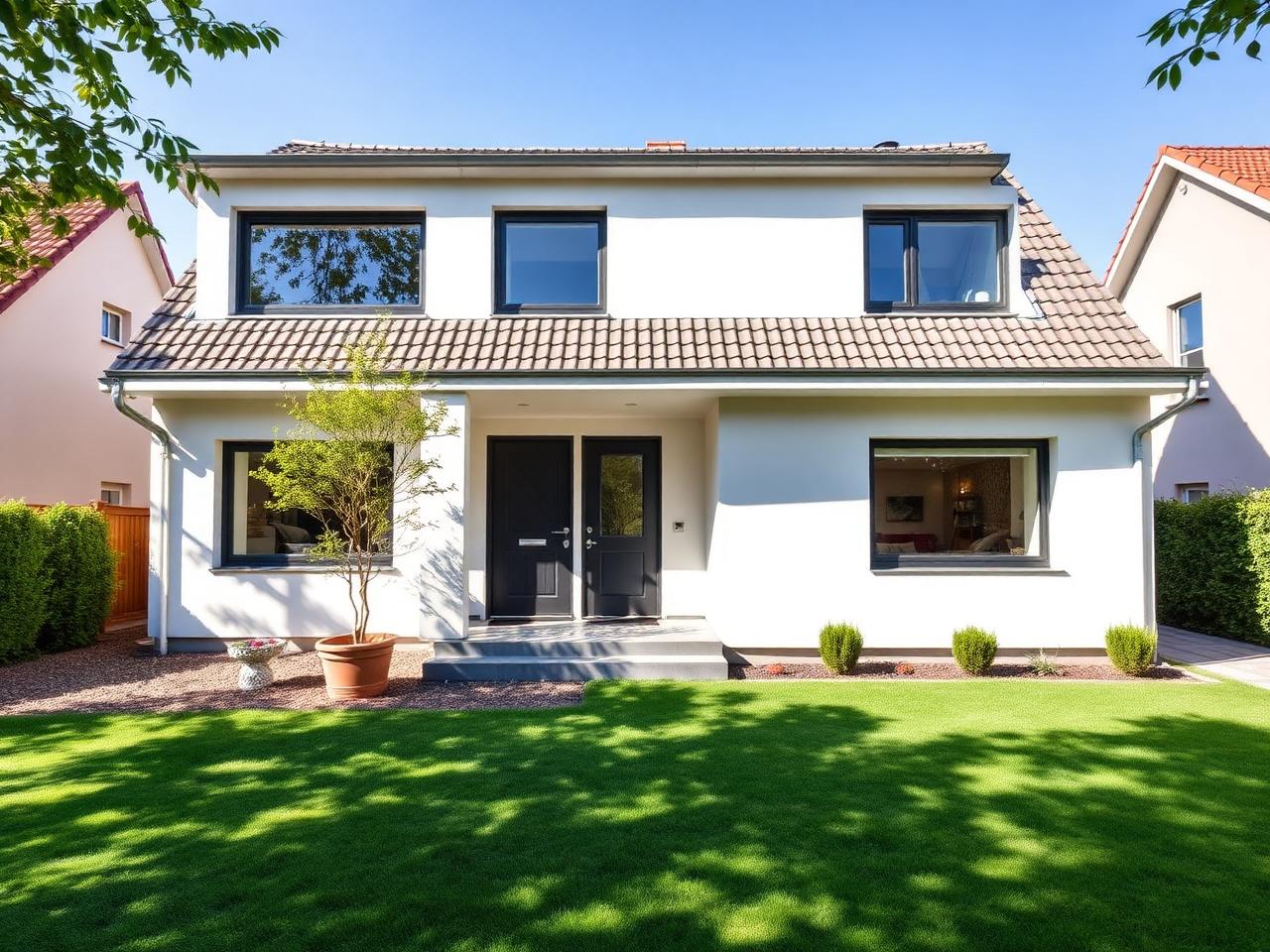 Modernes Einfamilienhaus